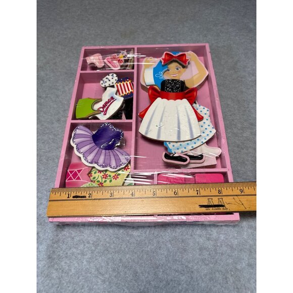 Melissa & Doug Magnetic Dress-Up Nina Ballerina Toy Set - Picture 7 of 8
